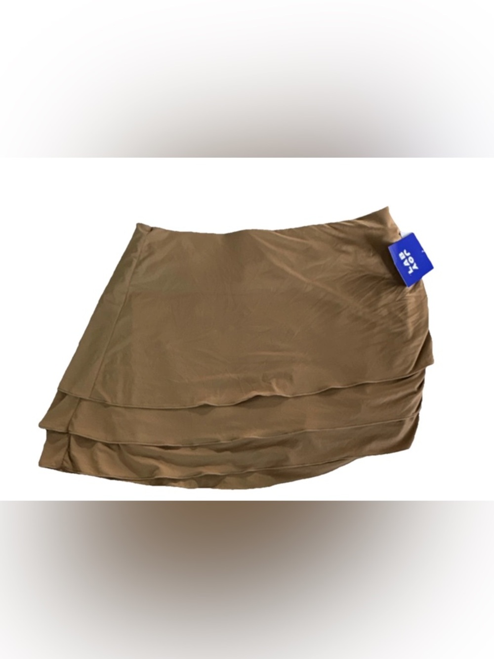 JoyLab Brown Tiered Skort